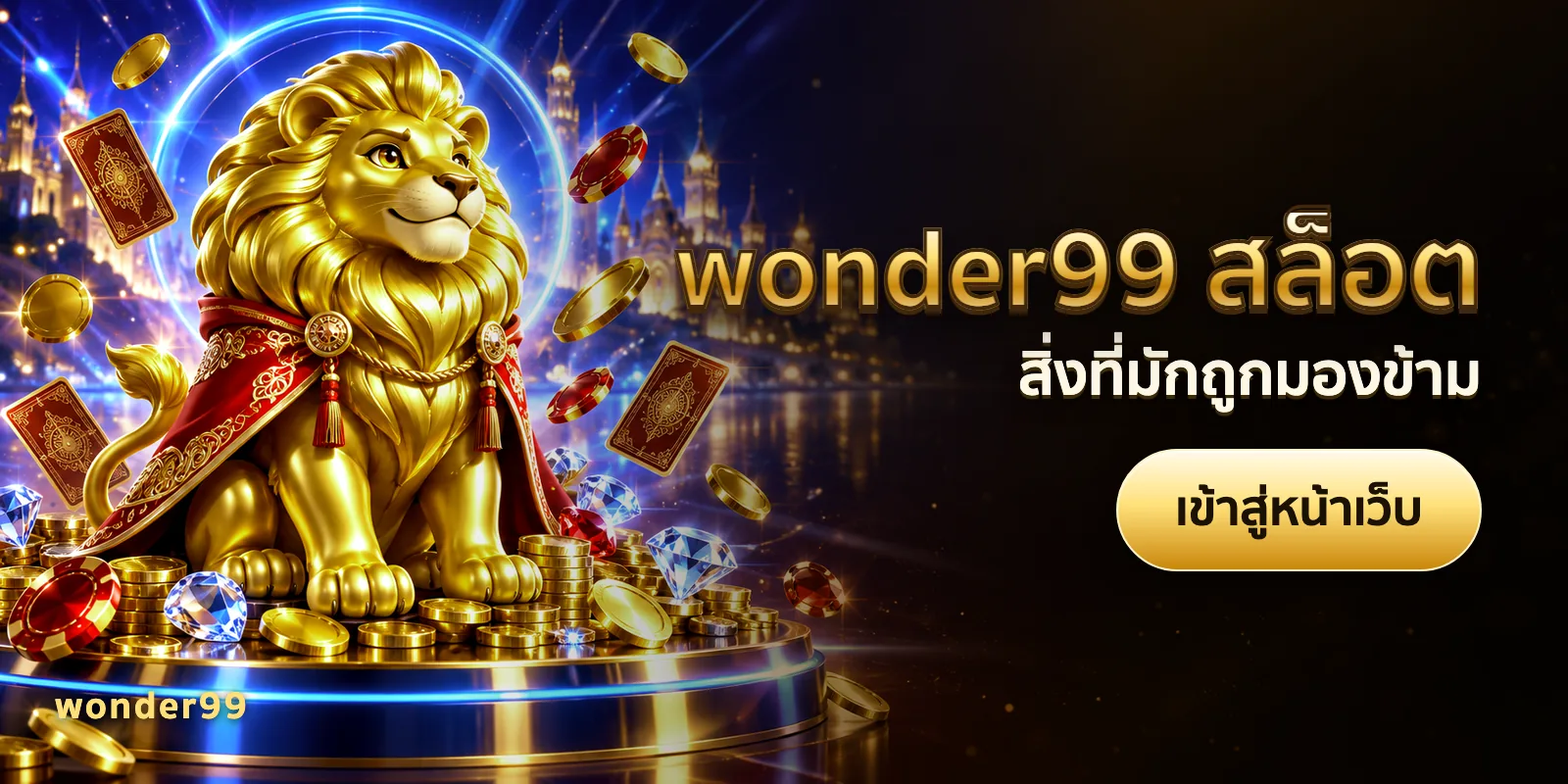 ภาพประกอบบทความ wonder99 สล็อต — สิ่งที่มักถูกมองข้าม