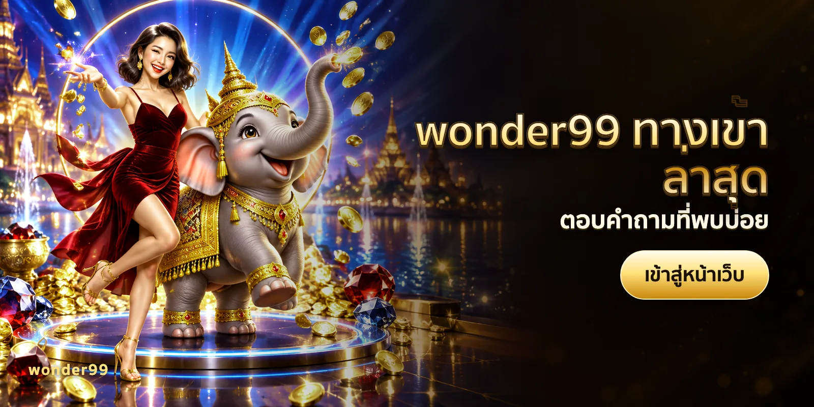 ภาพประกอบบทความ wonder99 ทางเข้าล่าสุด — ตอบคำถามที่พบบ่อย